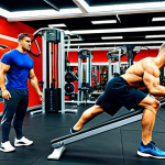 퍼스널트레이너의 법적 보호 방법 - **

A professional fitness trainer, fully clothed in athletic wear, demonstrating proper form to a c...