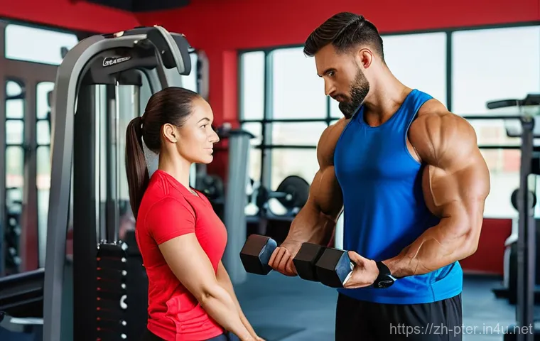 퍼스널트레이너의 자기 PR 전략 - **Prompt:** A dynamic, bright photograph of a female personal trainer, in her late 20s, actively dem... 퍼스널트레이너의 자기 PR 전략 - **Prompt:** A dynamic, bright photograph of a female personal trainer, in her late 20s, actively dem...