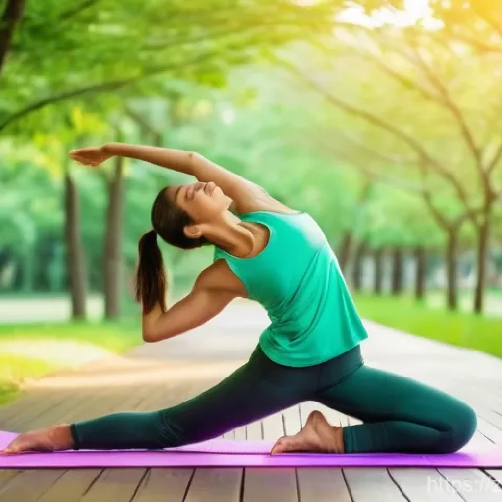 퍼스널트레이너로서의 건강 관리 비법 - **Prompt 1: Personalized Exercise & Joyful Movement**
A vibrant 28-year-old woman with a radiant...