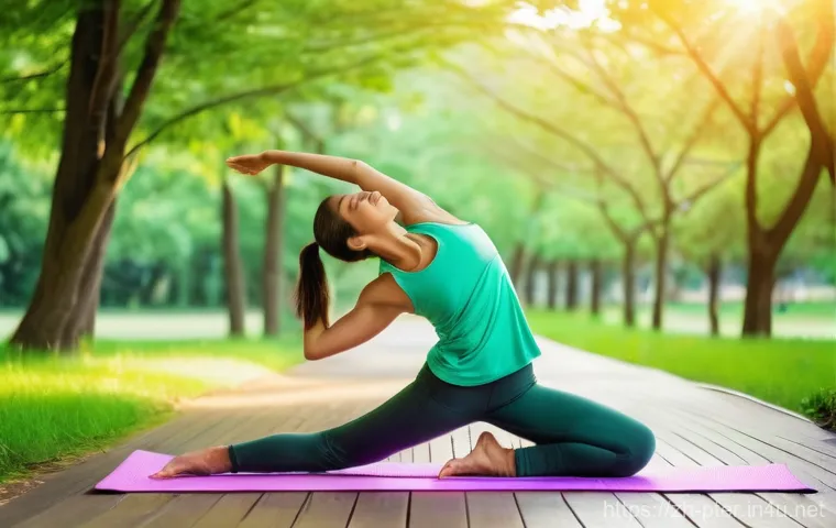 퍼스널트레이너로서의 건강 관리 비법 - **Prompt 1: Personalized Exercise & Joyful Movement**
    A vibrant 28-year-old woman with a radiant...