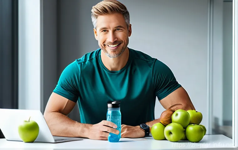 퍼스널트레이너로서의 건강 관리 비법 - **Prompt 2: Holistic Well-being & Mindful Habits**
A serene 35-year-old individual, gender-neutr... 퍼스널트레이너로서의 건강 관리 비법 - **Prompt 2: Holistic Well-being & Mindful Habits**
A serene 35-year-old individual, gender-neutr...